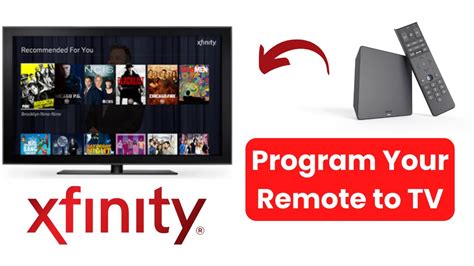 xfinity program remote to new tv.
